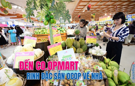 Đến Co.opmart rinh đặc sản OCOP về nhà