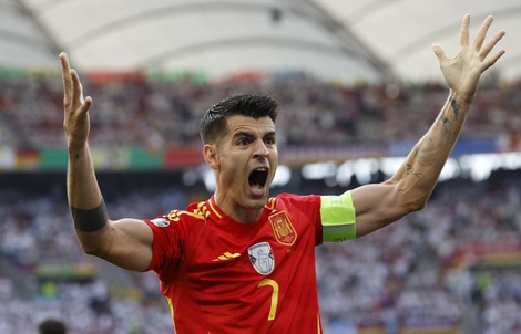 Euro 2024: Morata không bị treo giò nhưng dọa rời tuyển Tây Ban Nha