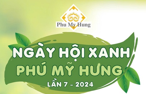 Đổi pin, sách cũ lấy quà tại Ngày hội xanh Phú Mỹ Hưng