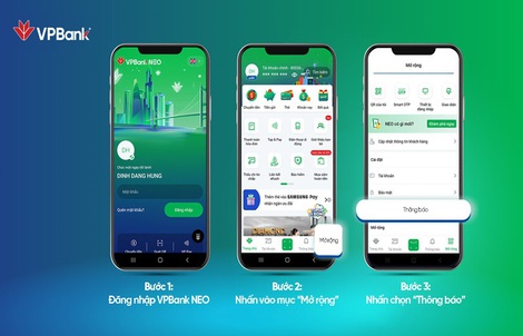VPBank điều chỉnh phí SMS banking, khuyến khích khách hàng nhận thông báo biến động số dư miễn phí