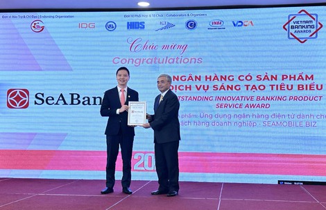 SeABank lần thứ 4 liên tiếp được vinh danh là Ngân hàng Việt Nam tiêu biểu