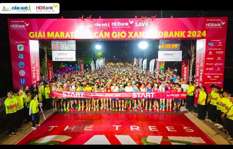 Triệu Tiến Luyện, Nông Thị Chang vô địch cự ly dài nhất Green Cần Giờ Marathon HDBank 2024