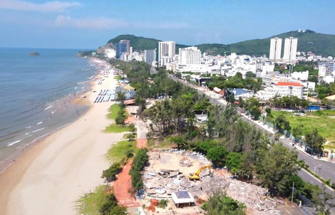 Vũng Tàu chốt thời gian "bứng" 2 doanh nghiệp để thu hồi hơn 38.800 m2 đất ở Bãi Sau