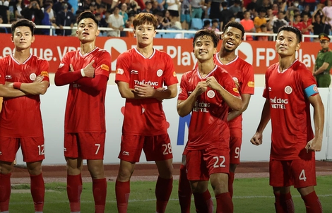 CLB Thể Công thắng ngược Hà Nội FC ở trận derby thủ đô