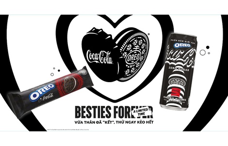 OREO và Coca-Cola trở thành Bestie, ra mắt sản phẩm phiên bản giới hạn