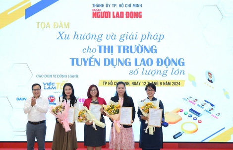 Báo Người Lao Động và Việc Làm Tốt tổ chức thành công toạ đàm tuyển dụng số lượng lớn