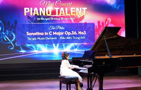 Dự kiến 2.000 thí sinh tham gia "Festival piano talent 2025"