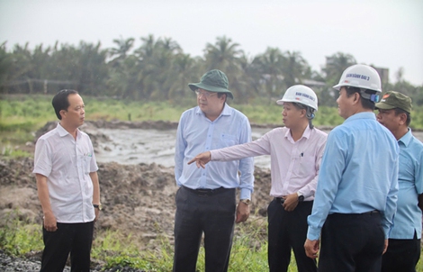 Long An: Hoàn tất giải phóng mặt bằng đường Vành đai 3 TP HCM