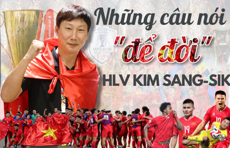 Những câu nói “để đời” của HLV Kim Sang-sik