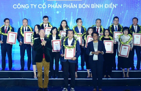 Phân bón Bình Điền tiếp tục đạt danh hiệu “Top 50 Doanh nghiệp xuất sắc nhất Việt Nam năm 2024”