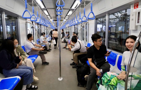 Tuyến metro số 1 đón Tết đầu tiên với lịch trình mới