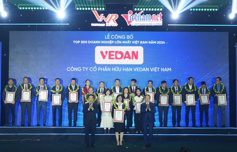 Vedan Việt Nam 12 năm vững vàng trong “Top 500 Doanh nghiệp lớn nhất Việt Nam”