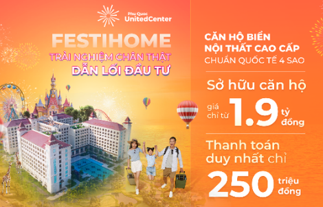 Nhà đầu tư FestiHome Phú Quốc “kê cao gối ngủ” với cam kết lợi nhuận 30% trong 3 năm