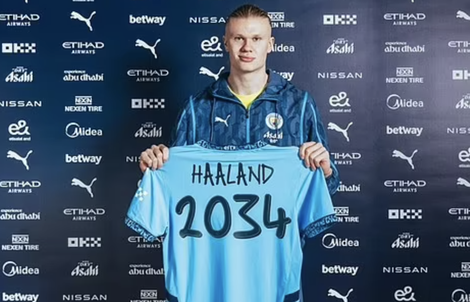 Man City gia hạn hợp đồng 9 năm với Haaland, chiêu mộ 3 tân binh