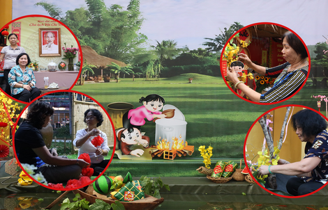 VIDEO: Mang Tết về với khu phố thân thương