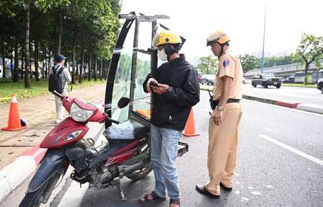 Phạt nặng, không bỏ sót vi phạm giao thông