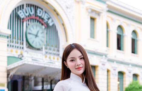 DJ Nene cảm thấy tự hào khi khoác lên mình chiếc áo dài