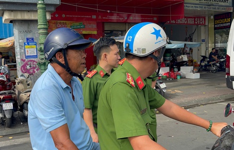 TP HCM: Công an đưa 4 người về trụ sở sau phản ánh của Báo Người Lao Động