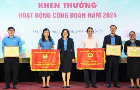 Đà Nẵng: Tổng kết hoạt động Công đoàn, tôn vinh doanh nghiệp, lao động giỏi năm 2024