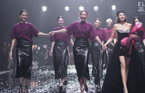 Siêu mẫu Thanh Hằng lộng lẫy