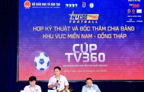 Khởi tranh giải bóng đá sinh viên toàn quốc khu vực miền Tây Nam Bộ