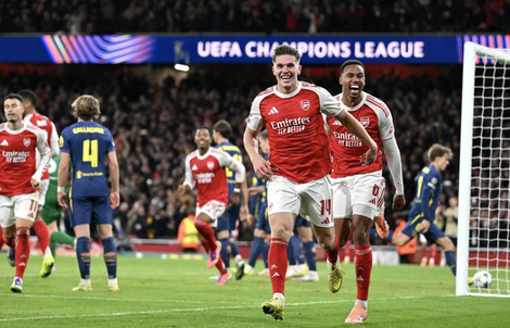 Arsenal thắng "hủy diệt" Atletico Madrid, chạm mốc 200 trận thắng Champions League