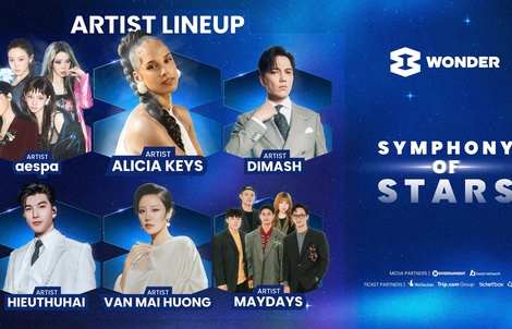 Alicia Keys, aespa, Dimash cùng dàn sao Việt “đổ bộ” 8Wonder Winter 2025