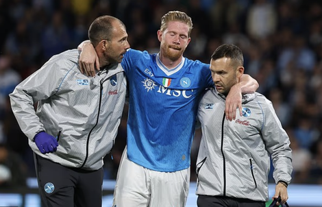 Kevin de Bruyne lại nghỉ thi đấu dài hạn, Napoli sốc nặng