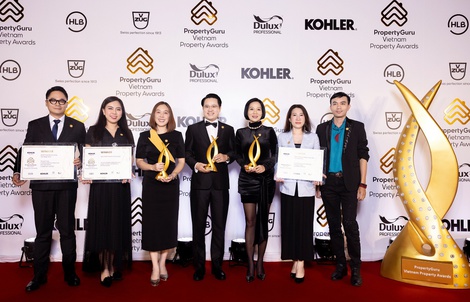 KN Holdings lập “hat–trick” ấn tượng tại Vietnam Property Awards 2025
