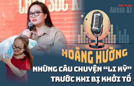 Audio: Loạt bê bối của Hoàng Hường và nụ cười khó hiểu trước máy quay