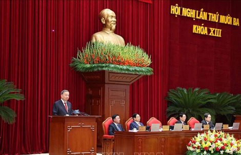 Hội nghị Trung ương 13 thảo luận, cho ý kiến về 2 nhóm nội dung lớn