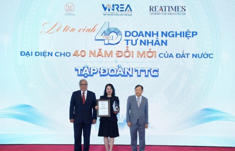 Tập đoàn TTC: Doanh nghiệp tư nhân tiêu biểu đại diện 40 năm Đổi mới