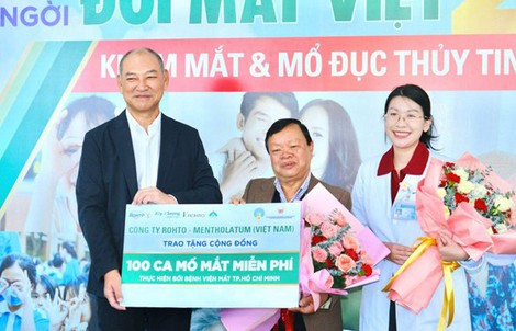 V.Rohto tiếp tục hành trình hơn 20 năm chăm sóc thị lực cộng đồng, hòa nhịp Ngày Thị Giác Thế Giới