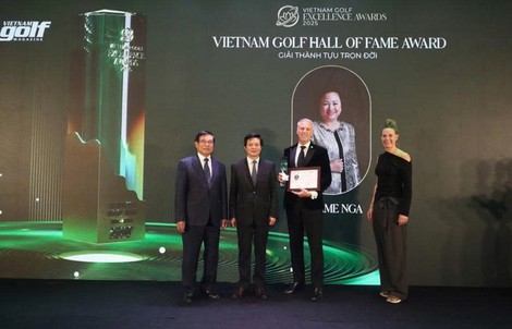 Chủ tịch Tập đoàn BRG được vinh danh 2 giải thưởng lớn tại Vietnam Golf Excellence Awards 2025