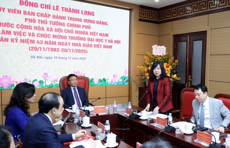 Hiệu trưởng Đại học Y Hà Nội kiến nghị hỗ trợ học phí cho bác sĩ nội trú và 6 ngành khó tuyển