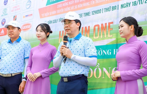 Hơn 220 golfer tham gia giải đấu chào mừng Ngày Nhà giáo Việt Nam