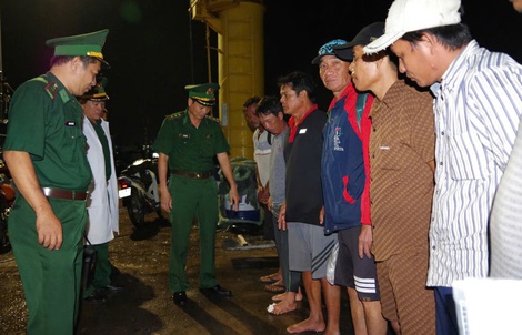 Tai nạn nghiêm trọng trên biển, cách mũi Vũng Tàu 8 hải lý