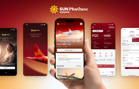 Ra mắt ứng dụng Sun PhuQuoc Airways với ưu đãi 20% giá vé mọi chặng bay