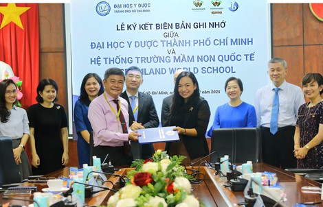 Wisdomland World School ký kết hợp tác với Đại học Y Dược TP HCM về dinh dưỡng học đường