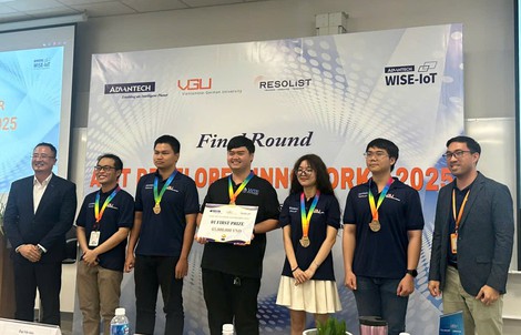 Trường Đại học Việt Đức đoạt giải nhất cuộc thi InnoWorks 2025
