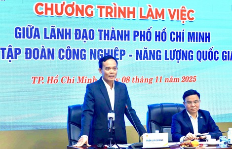 Bí thư Thành ủy TP HCM Trần Lưu Quang đồng tình với 5 trụ cột hợp tác do PVN đề xuất 