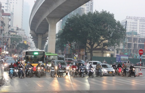Hôm nay 10-12, ngày đầu hơn 1.800 camera AI "soi" phương tiện giao thông ở Hà Nội