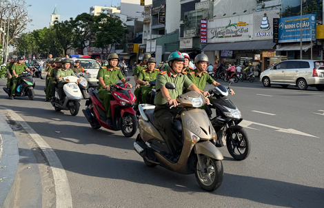 Phường Diên Hồng tung lực lượng trấn áp tội phạm, bảo đảm an ninh trật tự địa bàn