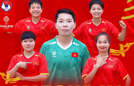 Nữ Việt Nam - nữ Indonesia: Thẳng để tiến vào chung kết SEA Games 33