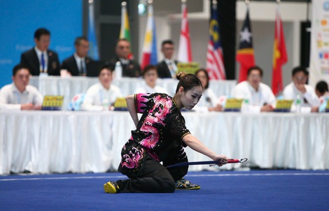 SEA Games 33 ngày 15-12: Wushu giành HCB đầu tiên