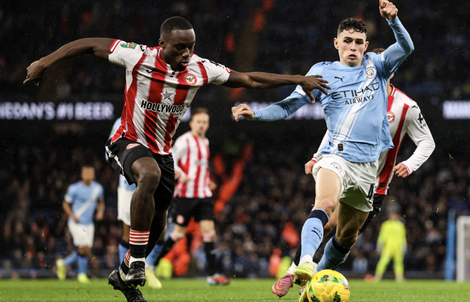 Nhẹ nhàng vượt ải Brentford, Man City thẳng tiến bán kết League Cup