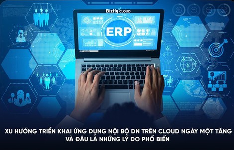 Xu hướng triển khai ứng dụng nội bộ doanh nghiệp trên Cloud ngày càng gia tăng