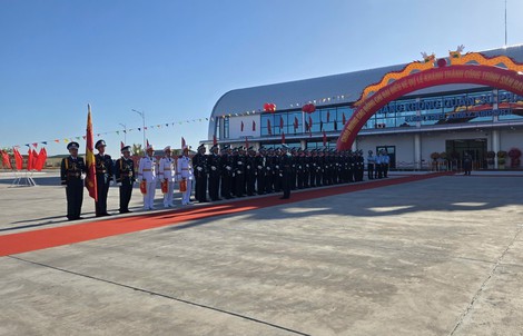 Đại tướng Phan Văn Giang dự lễ khánh thành sân bay quân sự Phan Thiết