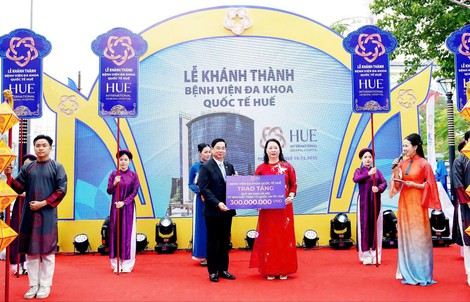 Khánh thành Bệnh viện Đa khoa Quốc tế Huế