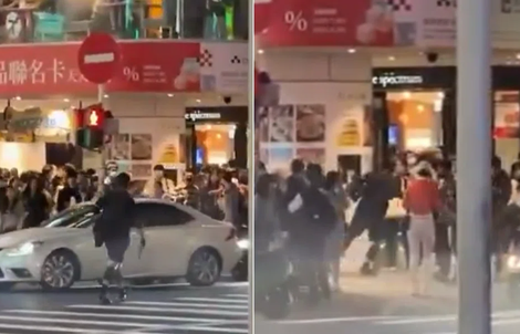 Ném bom khói, tấn công bằng dao gây thương vong hàng loạt ở Đài Bắc (Trung Quốc)